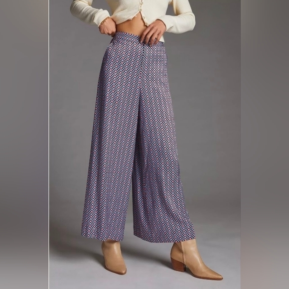 NWOT Maeve Wide-Leg Pants Size 8 - Picture 3 of 8